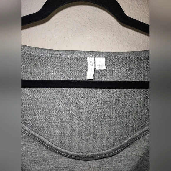 CATOs Gray Long Sleeve Shirt Size L with Football Graphic Picture - Picture 4 of 8